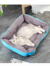 Large Pet Cat and Dog Bed Warm Comfortable Dog House Soft PP Cotton Nest Dog Basket Mat Universal Waterproof Cat Bed