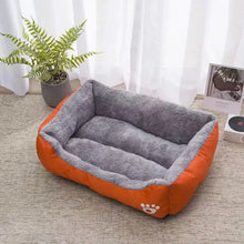 Large Pet Cat and Dog Bed Warm Comfortable Dog House Soft PP Cotton Nest Dog Basket Mat Universal Waterproof Cat Bed