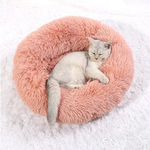 Cozy Plush Round Pet Bed