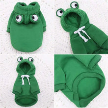 Adorable Frog Dog Hoodie