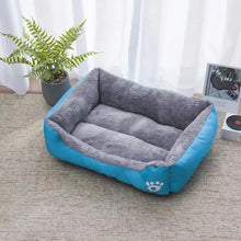 Large Pet Cat and Dog Bed Warm Comfortable Dog House Soft PP Cotton Nest Dog Basket Mat Universal Waterproof Cat Bed